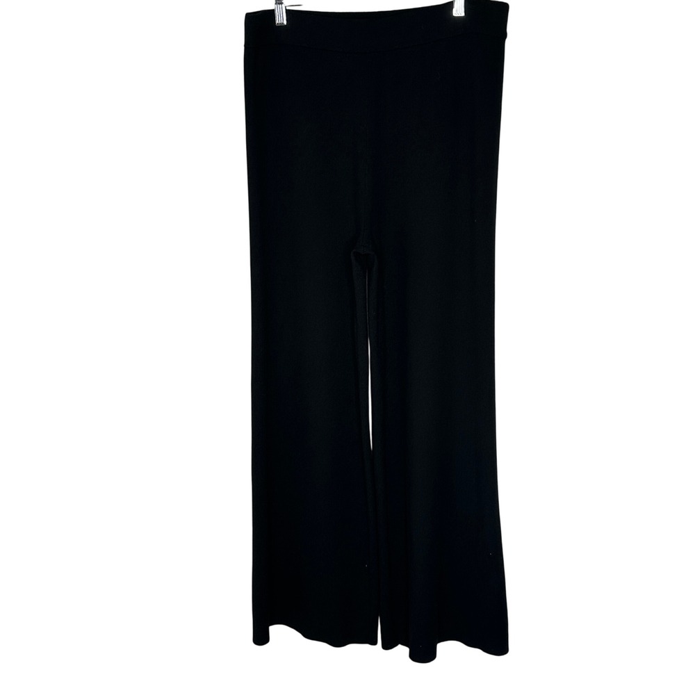 Rails Krista Black Wide Leg Knit Lounge Pants Extra Large‎ XL Pull On Travel